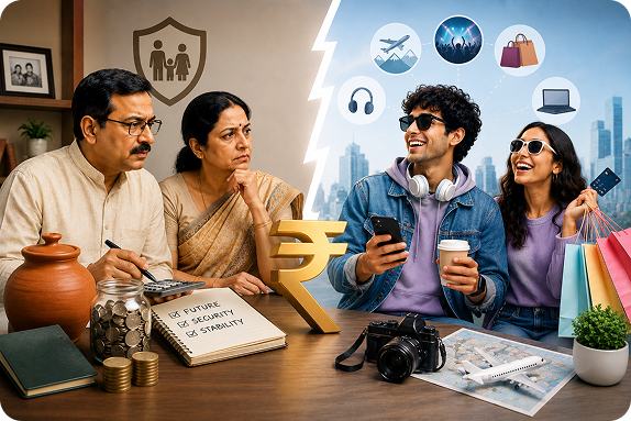 The Growing Money Gap Between Indian Parents and Gen Z
